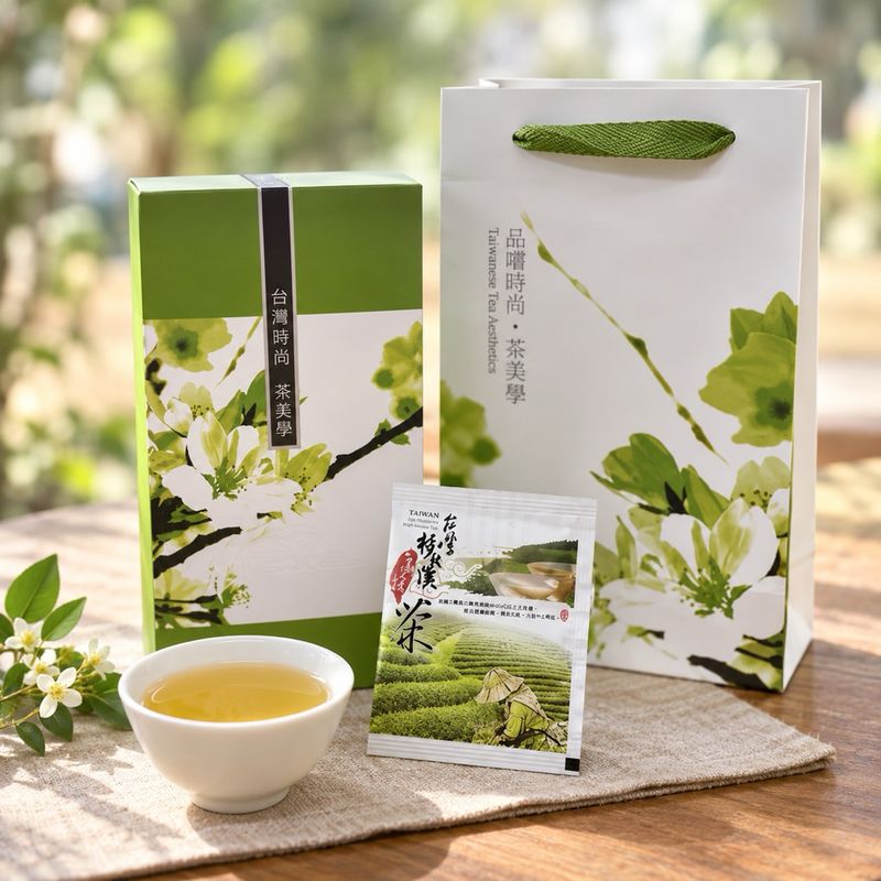 台灣高山茶包禮盒 25入｜3g平面茶包