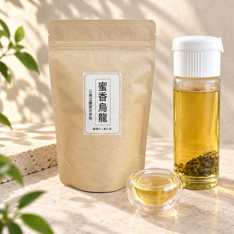 杉林溪蜜香烏龍三角茶包 20入｜貴妃烏龍